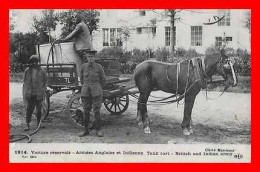 CPA MILITARIA. Voiture Réservoir à Cheval. Armées Anglaise Et Indienne...H607 - Equipment