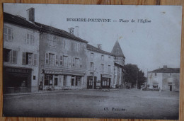 87 : Bussière-Poitevine - Place De L'Eglise - Commerces - Boucherie - (n°28902) - Bussiere Poitevine