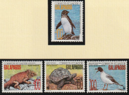 Galapagos 1992, Postfris MNH, WWF, Turtle, Birds, Land Iguana - Equateur