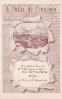 POSTCARD PORTUGAL - TRANCOSO - A FOLHA DE TRANCOSO - NEWSPAPER - JOURNAL - Guarda