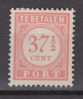 Nederlands Indie Dutch Indies Port 34 MLH ; Port, Due, Timbre-taxe, Postmarke, Sellos De Correos, Portzegel - Indonesia