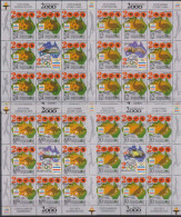 Olympics 2000 - History - YUGOSLAVIJA - Set Of 4 Sheets MNH - Estate 2000: Sydney