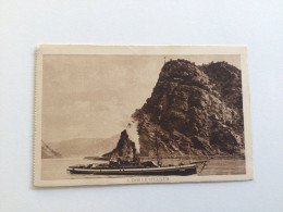 Carte Postale Ancienne (1922) Loreleyfelsen (cachet Au Verso) - Koblenz