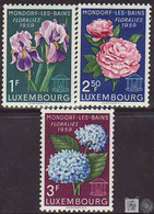 Luxemburgo 1959 Correo 564/66 ** Flores De Mondorf-les-Bains (3v) - Neufs