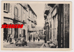MIRABELLA  ECLANO - VIA ROMA F/GRANDE VIAGGIATA 1960 BELLA ANIMAZIONE UFFICIO POSTALE - Avellino