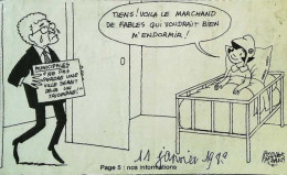 ► Coupure De Presse   Le Figaro Jacques Faisant 1983  Marianne Hopital Jospin  Municipales - 1950 - Heute