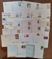 22 Entiers Postaux Carte Postales émis Dans Les Années 1990/2000 – Neufs - Cartes Postales Types Et TSC (avant 1995)