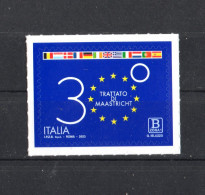 ITALIA : 30° Del Trattato Di Maastricht - 1 Val. MNH**  Del  1.11.2023 - 2021-...:  Nuovi