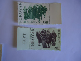 FAROE ISLAND MNH  EUROPA  1983 - 1983