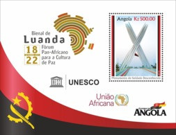 ANGOLA 2019 MNH Bienale Of Luanda S/S - OFFICIAL ISSUE - DHQ2024 - Briefmarkenausstellungen