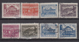 Bulgaria 1948/49 - Regular Stamps: Mineral Bats And Maunt Malyovitsa, Mi-Nr. 680/87, Used - Usados