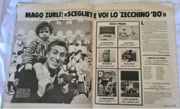 ARTICOLO DI GIORNALE SU MAGO ZURLI' ZECCHINO D'ORO 1980 - Andere Formaten