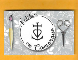 Carte De Visite L'atelier En Camargue - 13460 Saintes Maries De La Mer - - Sonstige & Ohne Zuordnung