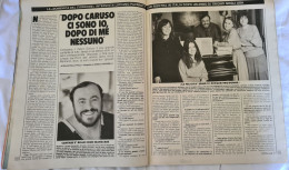 ARTICOLO GIORNALE SU LUCIANO PAVAROTTI 1980 - Otros
