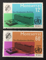 1966 Montserrat - Inauguration Of W.H.O. New Headquarters Building - Unused - Montserrat