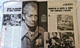 ARTICOLO GIORNALE SU VANESSA REDGRAVE 1980 - Otros