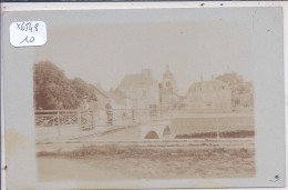 ARCIS-SUR-AUBE- CARTE-PHOTO- LE PONT SUR L AUBE - Arcis Sur Aube