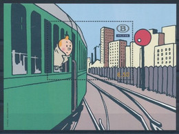 OCB Nr  TRV BL12 Kuifje Tim Tintin Hergé Train Trein Strip BD Comic Cartoon MNH - Otros & Sin Clasificación