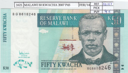 BILLETE MALAWI 50 KWACHA 2007 P-53c SIN CIRCULAR - Other - Africa