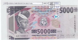 BILLETE GUINEA 5.000 FRANCOS 2015 P-49a SIN CIRCULAR - Other - Africa