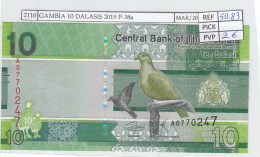 BILLETE GAMBIA 10 DALASIS 2019 P-38a SIN CIRCULAR - Autres - Afrique