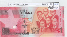 BILLETE GHANA 1 CEDI 2014 P-37e SIN CIRCULAR - Autres - Afrique