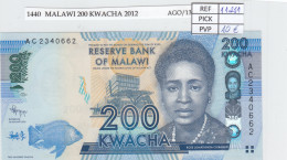 BILLETE MALAWI 200 KWACHA 2012 P-60a SIN CIRCULAR - Otros – Africa