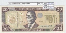 BILLETE LIBERIA 20 DOLARES 2006 P-28c SIN CIRCULAR - Sonstige – Afrika