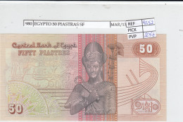 BILLETE EGIPTO 50 PIASTRAS 1989 P-58BXX SIN CIRCULAR - Otros – Africa