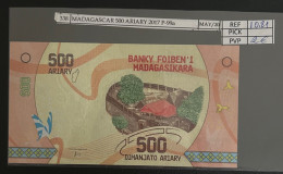 BILLETE MADAGASCAR 500 ARIARY 2017 P-99a SIN CIRCULAR - Sonstige – Afrika