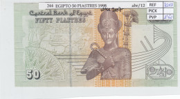 BILLETE EGIPTO 50 PIASTRES 2007 P-62m.3 SIN CIRCULAR - Otros – Africa