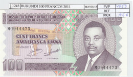 BILLETE BURUNDI 100 FRANCOS 2011 P-44b SIN CIRCULAR - Andere - Afrika