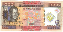 BILLETE GUINEA 1.000 FRANCOS 2010 P-43 SIN CIRCULAR - Other - Africa