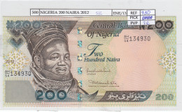 BILLETE NIGERIA 200 NAIRA 2012 (AÑO RARO) P-29k SIN CIRCULAR  - Otros – Africa