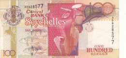 BILLETE ISLAS SEYCHELLES 100 RUPEES 2001 P-40a SIN CIRCULAR  - Andere - Afrika