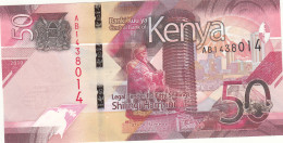 BILLETE KENIA 50 SHILLINGS 2019 P-52a SIN CIRCULAR  - Altri – Africa