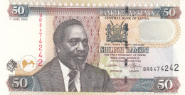 BILLETE KENYA 50 SHILLINGS 2005 P-47a SIN CIRCULAR  - Autres - Afrique