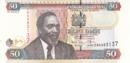 BILLETE KENYA 50 SHILLINGS 2010 P-47e SIN CIRCULAR  - Altri – Africa