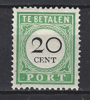 Curacao Port 16 Type 1 MLH ; Port Postage Due Timbre-taxe Postmarke Sellos De Correos 1892 - Curaçao, Antilles Neérlandaises, Aruba