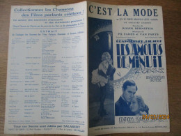 C'EST LA MODE! DU FILM LES AMOURS DE MINUIT PAROLES DE ROGER BERNSTEIN MUSIQUE DE PH. PARES ET G. VAN PARYS - Scores & Partitions