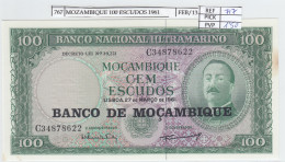 BILLETE MOZAMBIQUE 100 ESCUDOS 1976 (61) P-117a.1 SIN CIRCULAR - Altri – Africa