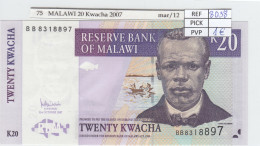 BILLETE MALAWI 20 KWACHA 2007 P-52d SIN CIRCULAR - Other - Africa