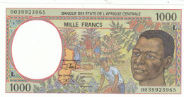 BILLETE GABON 1.000 FRANCOS 2000 P-402Lg SIN CIRCULAR - Andere - Afrika