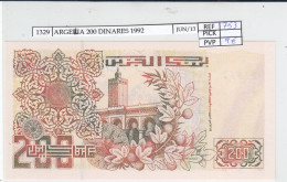 BILLETE ARGELIA 200 DINARS 1992 P-138a.2C SIN CIRCULAR - Altri – Africa