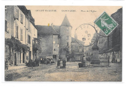 (36762-46) Saint Céré - Place De L'Eglise - Saint-Céré