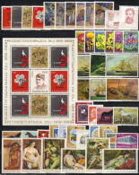 Yugoslavia-Complete Year 1969, MNH (without Surcharges) - Oblitérés