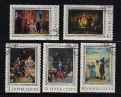 RUSSIA  1976  SCOTT #4454-4458    USED - Oblitérés