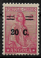 ANGOLA 1934 ISSUE OF 1932 SURCHARGED 20/85 MNH (NP#71-P04-L4) - Angola