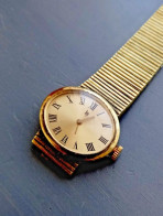 Montre Lip Vintage Femme Plaqué OR Mécanique - Antike Uhren