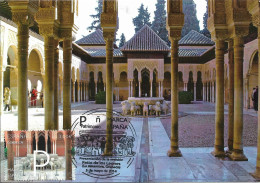 SPAIN. MAXICARD FIRST DAY. ALHAMBRA DE GRANADA. 2014 - Maximum Cards